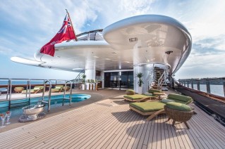 Oceanco Yacht NIRVANA -  Aft Deck